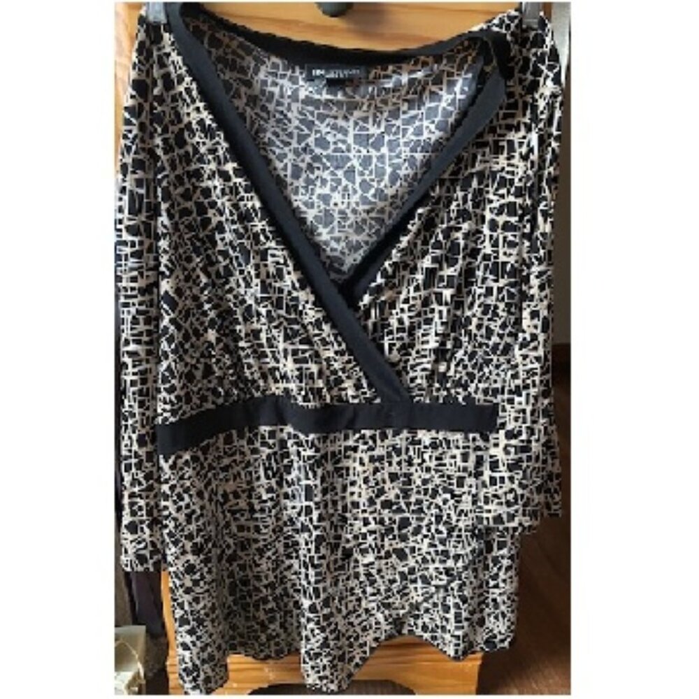 Women’s Wrap Blouse I.N. Studio 2XL